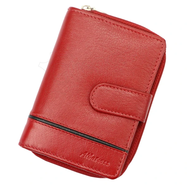 Жіночий шкіряний гаманець Albatross GN LW-S06 PIPE