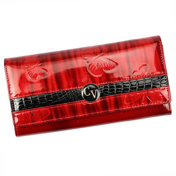 Женский кожаный кошелек Cavaldi H24-2-DBF