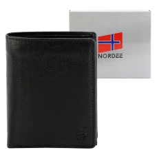 Чоловічий шкіряний гаманець Nordee HARE N4