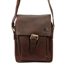 Мужская кожаная сумка Nordee HG1546