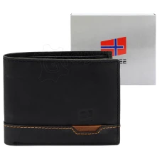 Чоловічий шкіряний гаманець Nordee HJORT 035 Чоловічий шкіряний гаманець Nordee HJORT 035