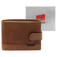 Чоловічий шкіряний гаманець Nordee HJORT 8806A