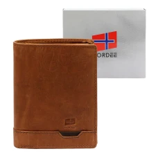 Чоловічий шкіряний гаманець Nordee HJORT N4