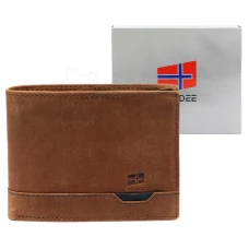 Чоловічий шкіряний гаманець Nordee HJORT N992