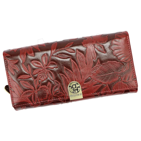 Женский кошелек из натуральной кожи и экокожи Gregorio HL-122