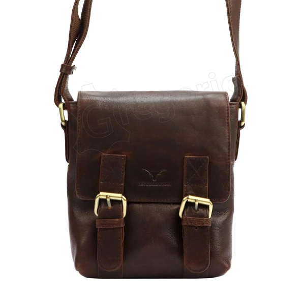 Чоловіча шкіряна сумка Money Kepper HN1550