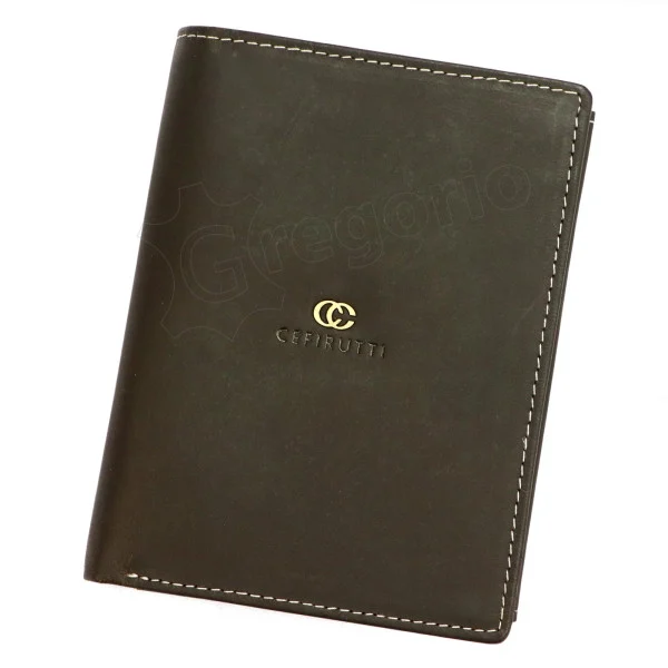 Мужской кожаный кошелек Cefirutti HT 7680277 RFID