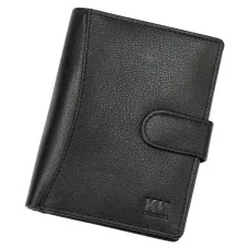 Чоловічий шкіряний гаманець Money Kepper KK 02B Чоловічий шкіряний гаманець Money Kepper KK 02B