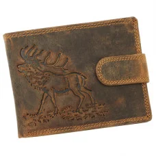 Чоловічий шкіряний гаманець Always Wild L895-DEER