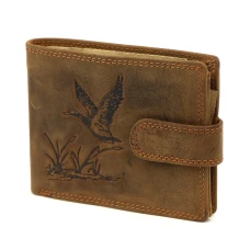 Мужской кожаный кошелек Nordee L895-DUCK