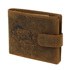 Мужской кожаный кошелек Nordee L895-PIG