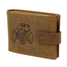 Чоловічий шкіряний гаманець Nordee L895-TRACTOR Чоловічий шкіряний гаманець Nordee L895-TRACTOR