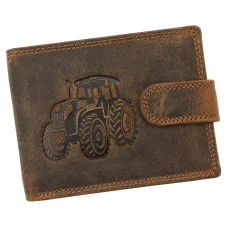 Чоловічий шкіряний гаманець Always Wild L895-TRACTOR