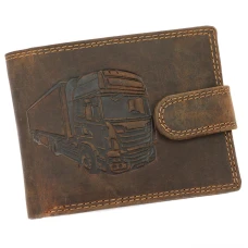 Мужской кожаный кошелек Always Wild L895-TRUCK Мужской кожаный кошелек Always Wild L895-TRUCK