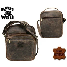 Чоловіча шкіряна сумка ручної роботи Always Wild LB-2014 H