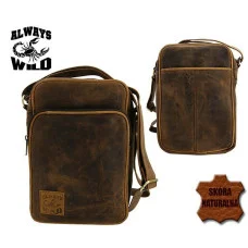 Чоловіча шкіряна сумка Always Wild LB-234-H