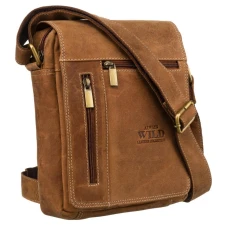 Чоловіча шкіряна сумка Always Wild MN-10-MH Чоловіча шкіряна сумка Always Wild MN-10-MH