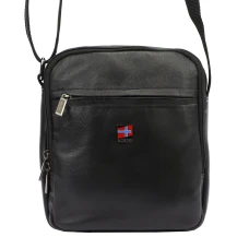 Чоловіча шкіряна сумка Nordee MSD-02 GM07 NAPPA