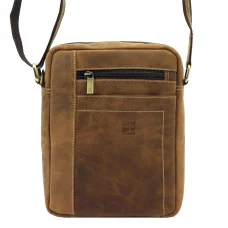 Чоловіча шкіряна сумка Nordee MSD-02 GM08 HUNTER