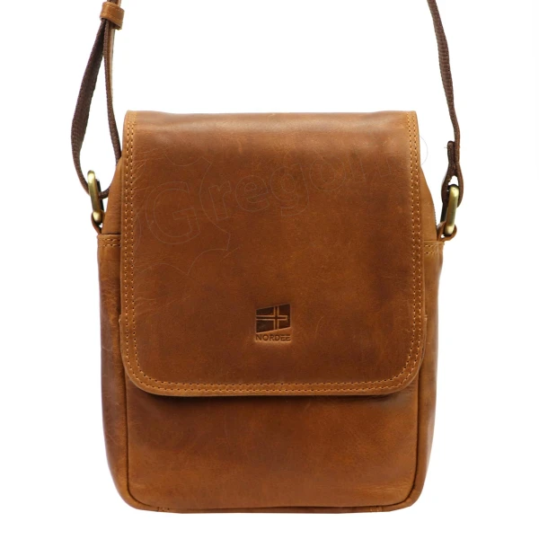 Мужская кожаная сумка Nordee MSD-03 GM04