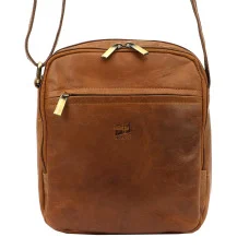 Чоловіча шкіряна сумка Nordee MSD-03 GM07