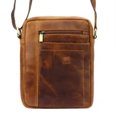 Чоловіча шкіряна сумка Nordee MSD-03 GM08