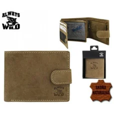 Мужской кожаный кошелек Always Wild N-992L-HUNT