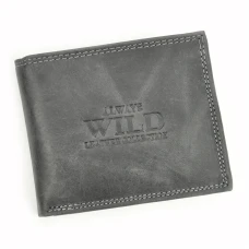 Чоловічий шкіряний гаманець Always Wild N0035-CHM RFID