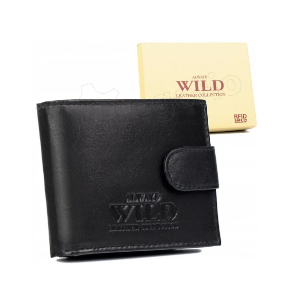 Чоловічий шкіряний гаманець Always Wild N0035L-SCR