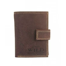 Мужской кожаный кошелек Always Wild N104L-MH