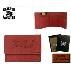 Женский кожаный кошелек Always Wild N28-H BOX