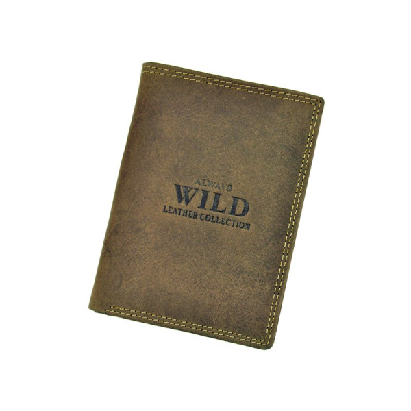 Мужской кожаный кошелек Always Wild N4-MHU
