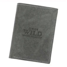 Мужской кожаный кошелек Always Wild N4-P-CHM RFID Мужской кожаный кошелек Always Wild N4-P-CHM RFID