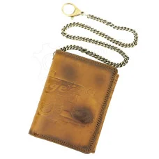 Чоловічий шкіряний гаманець Classic Motorcycles N4C-VIN-C Чоловічий шкіряний гаманець Classic Motorcycles N4C-VIN-C