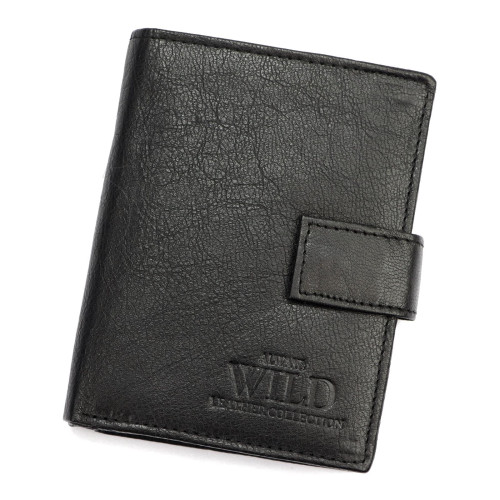 Чоловічий шкіряний гаманець Wild N4L-CCF RFID