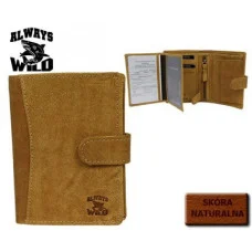 Мужской кожаный кошелек Always Wild N4L-H B.P.