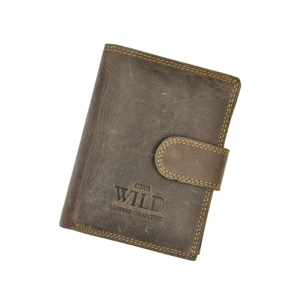 Чоловічий шкіряний гаманець Always Wild N4L-MH