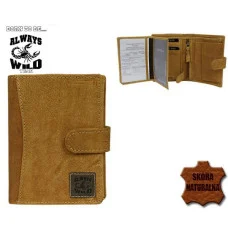 Мужской кожаный кошелек Always Wild N4L-SCL-H BP