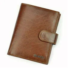 Чоловічий шкіряний гаманець Rovicky N4L-VT-R8 RFID