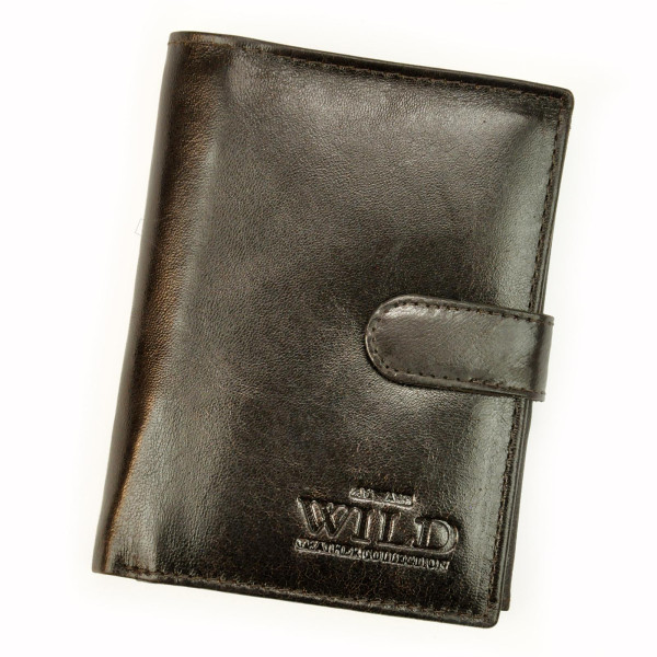 Мужской кожаный кошелек Always Wild N4L-VTK RFID