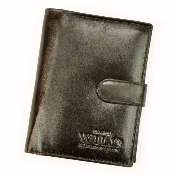 Мужской кожаный кошелек Always Wild N4L-VTK RFID