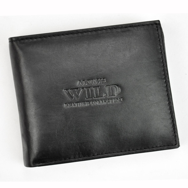 Мужской кожаный кошелек Always Wild N992-SCR RFID (CSR)