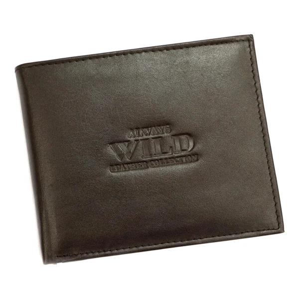 Чоловічий шкіряний гаманець Always Wild N992-SCR RFID
