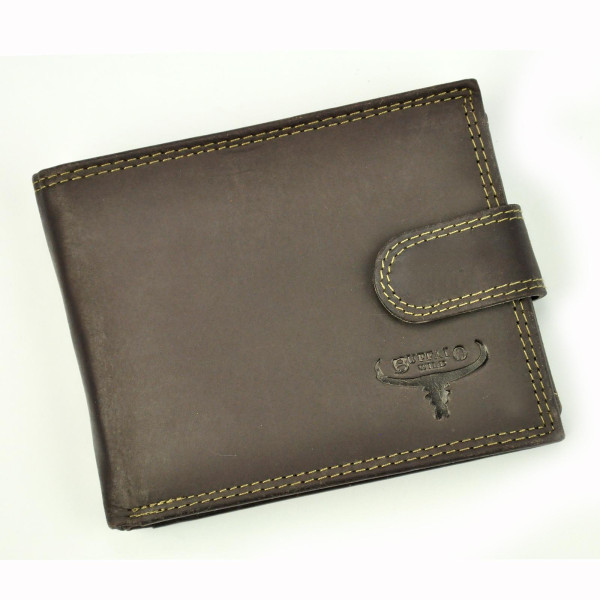 Мужской кожаный кошелек Always Wild N992L-B-MHU RFID BUFFALO