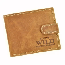 Чоловічий шкіряний гаманець Always Wild N992L-CHM RFID Чоловічий шкіряний гаманець Always Wild N992L-CHM RFID