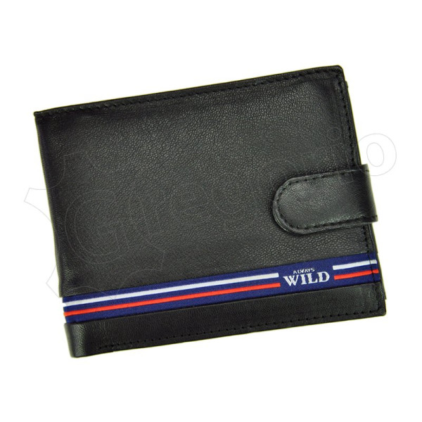 Чоловічий шкіряний гаманець Always Wild N992L-GV RFID