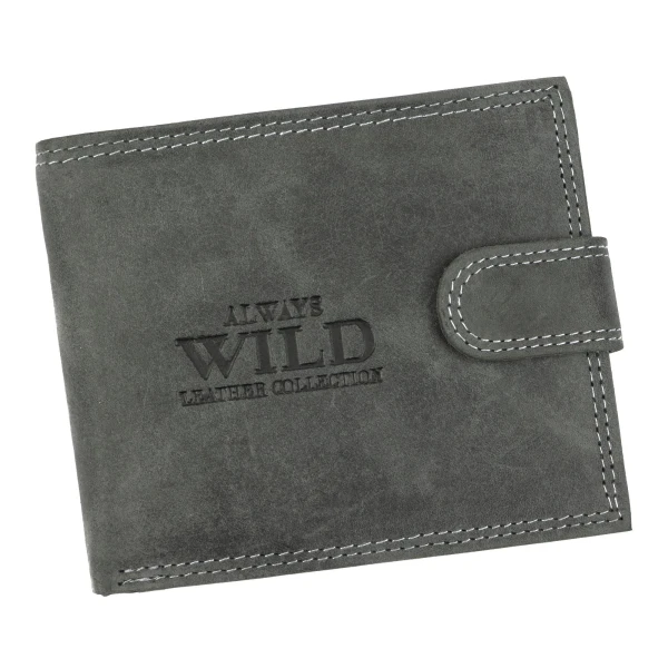 Чоловічий шкіряний гаманець Always Wild N992L-P-CHM RFID