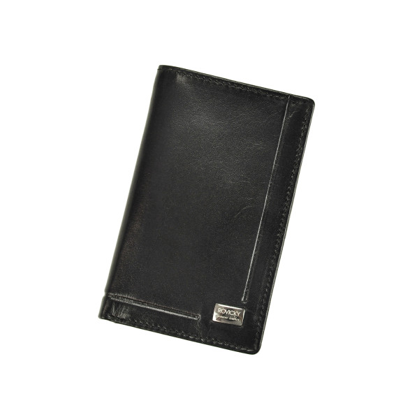 Мужской кожаный кошелек Rovicky PC-038-BAR RFID