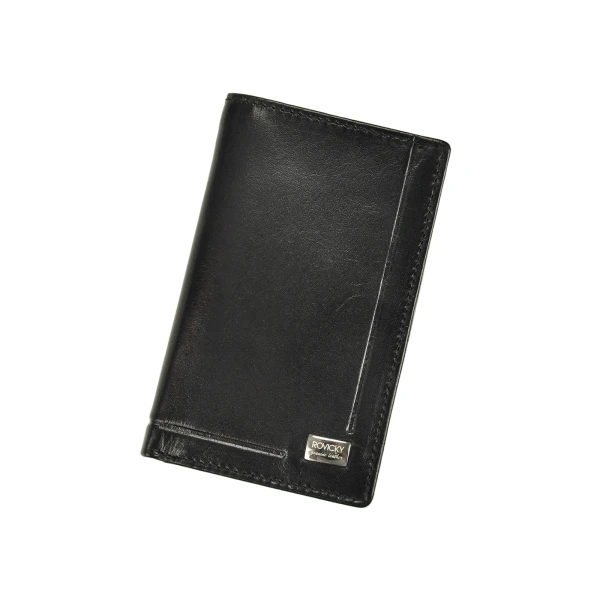 Чоловічий шкіряний гаманець Rovicky PC-038-BAR RFID