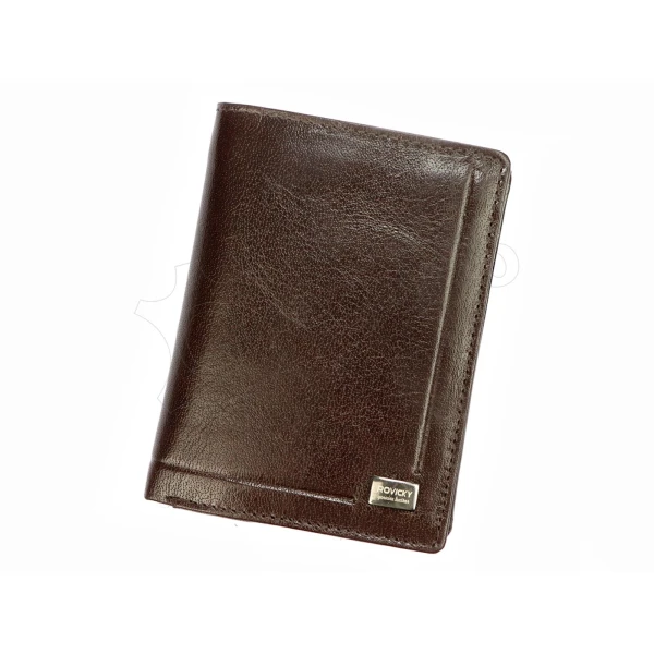 Чоловічий шкіряний гаманець Rovicky PC-104-BAR RFID